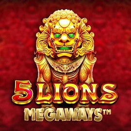 5 Lions Megaways logo by Pragmatic Play at Winz Casino