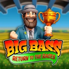 Big Bass Return to the Races logo by Pragmatic Play Winz Casino