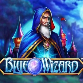 Blue Wizard logo – Slots by Quickspin at Winz Casino