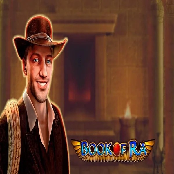 Book of Ra slot visual from Greentube available on winz-kasino.fi